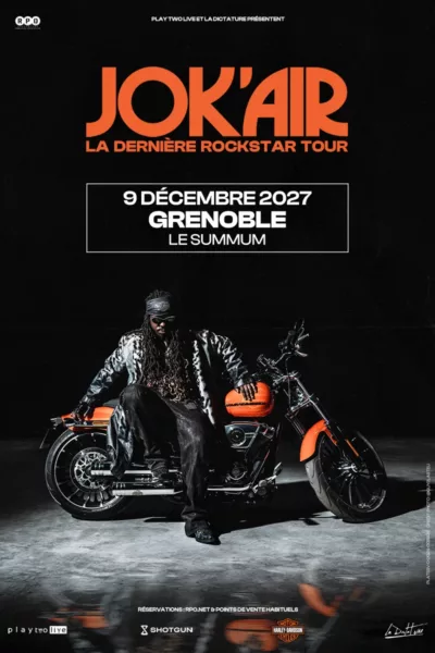 Jok'air en concert au Summum le Jeu 9 déc
